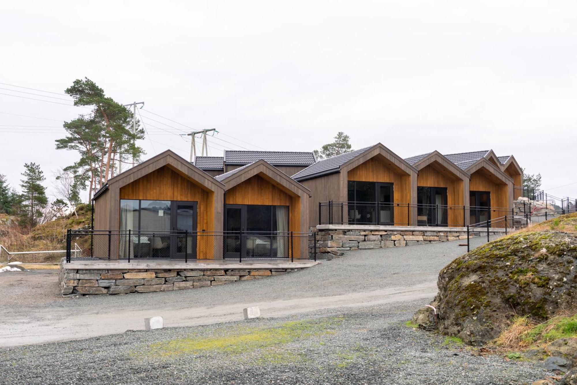 Kulleseidkanalen Gjestehamn Bomlo Bagian luar foto