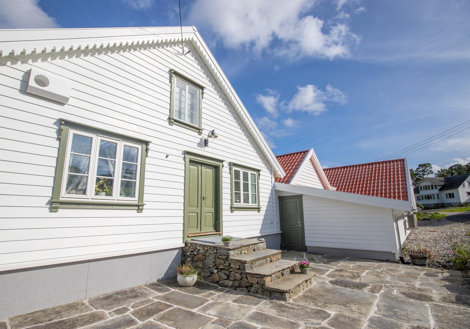 Kulleseidkanalen Gjestehamn Bomlo Bagian luar foto
